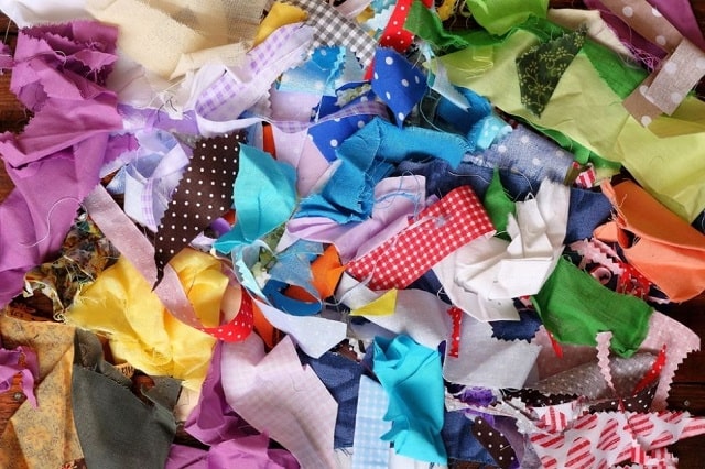Các loại vải vụn mang lại rất nhiều ứng dụng nếu biết tái chế đúng cách