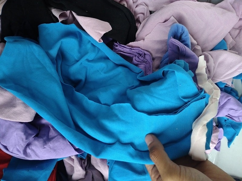 Thu mua vải vụn TC để tái chế thành các đồ dùng handmade